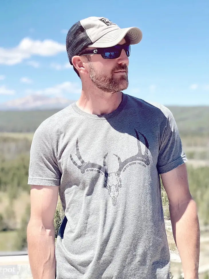 He Was a Mighty Hunter | Men's Christian T-Shirt