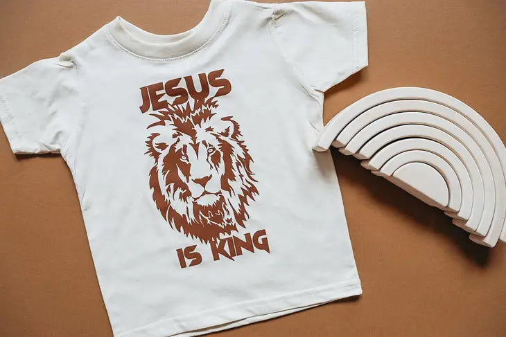 Jesus is King Tshirt for Kids