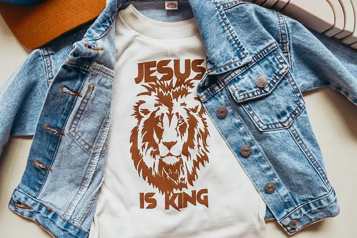 Jesus is King Tshirt for Kids