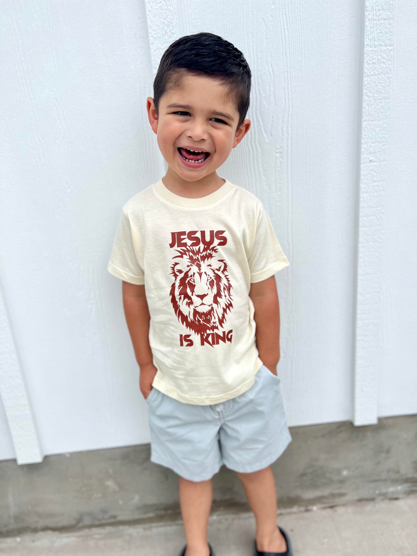 Jesus is King Tshirt for Kids