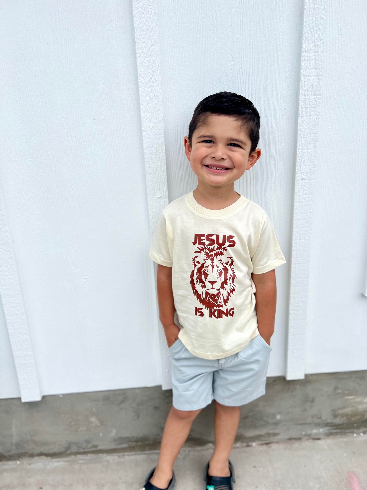 Jesus is King Tshirt for Kids